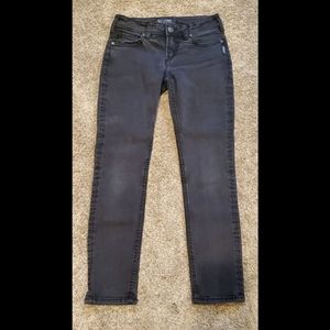 Women's Silver Jeans 28 x 29 Suki Mid Skinny Black